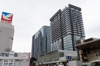 東急大井町高架下に歩行者通路　大井町トラックスと商店街を結ぶ