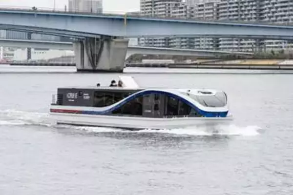 フル電動旅客船が日本橋-豊洲で定期運航　民間企業で日本初