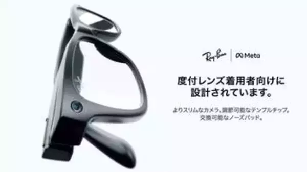 MetaのAIグラス、メガネスーパー5店舗で取り扱い開始