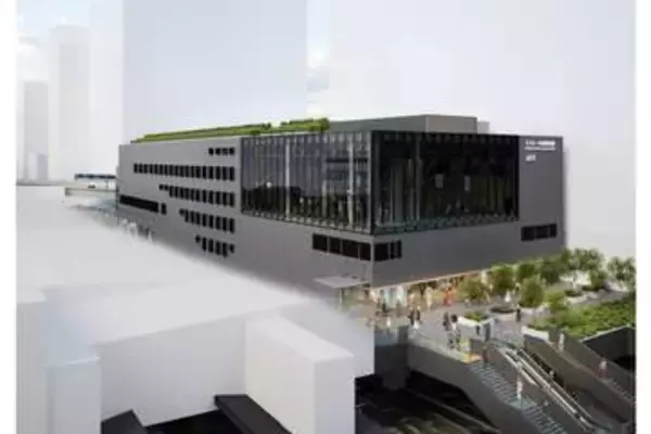 モノレール浜松町駅、新駅舎の一部を6月から使用開始