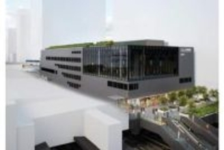 モノレール浜松町駅、新駅舎の一部を6月から使用開始