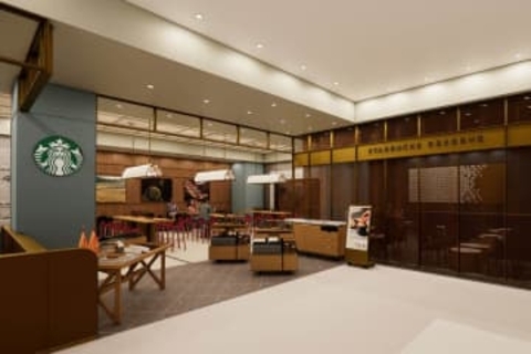 スタバの新スタイル「スターバックス リザーブ カフェ」西日本初出店