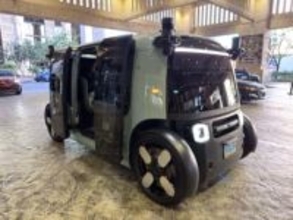 ラスベガスを走るアマゾンの自動運転車「Zoox」に乗ってきた