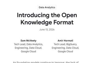 グーグル、AIのための知識共有フォーマット「OKF」を公開