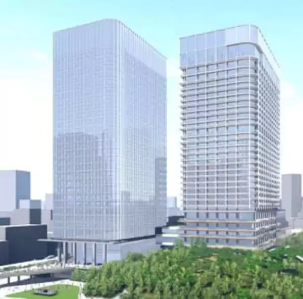 品川 プリンス新高輪の再開発始動 森と連携するホテル・MICE施設