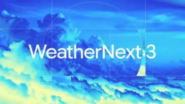 グーグル、天気予報AI「WeatherNext 3」　降水予報が最大50%向上