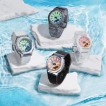 G-SHOCK、全面ガラス蒸着採用の夏色モデル