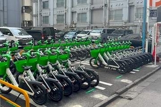 Lime、新宿歌舞伎町に大型ポート　電動自転車を約100台配備