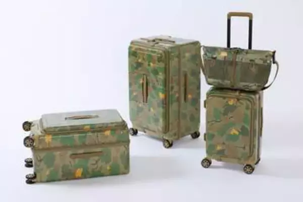 エース、"電車キャンプ向け"スーツケース　収納部を外して洗える