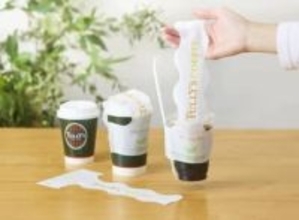 タリーズ、テイクアウト新スタイル「手提げ型カップホルダー」