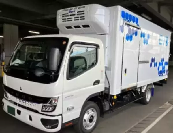 ローソン、チルド配送車両にEVトラック導入