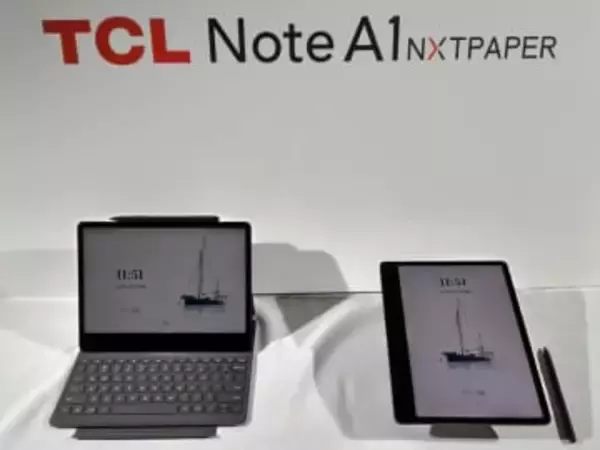 TCL、紙のような書き心地のAIデジタルノート「Note A1 NXTPAPER」