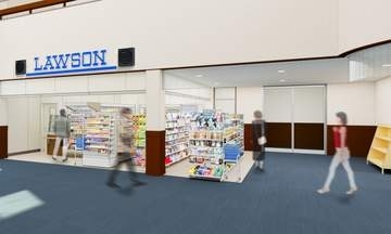 ローソン、ゴルフ場内に初出店　岡山空港ゴルフコース
