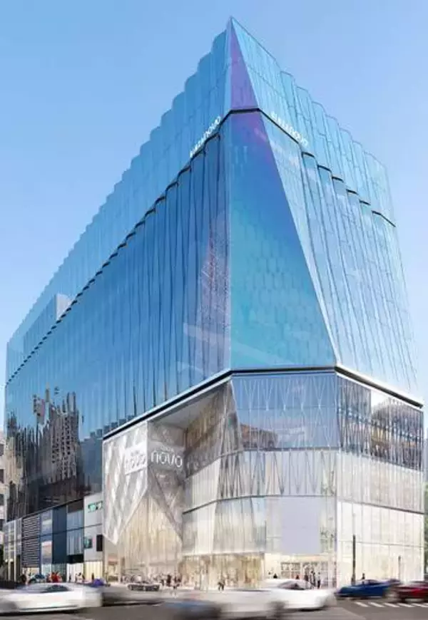 ギンザノボ(旧東急プラザ銀座)大規模改修　建物全体を“光の器”に
