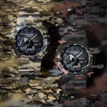 G-SHOCK、全面カモフラージュの3機種 “G”を潜ませたオリジナル柄
