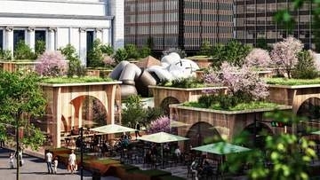 有楽町ビル跡地「YURAKUCHO PARK」着工　都心で前例のない設計に挑戦