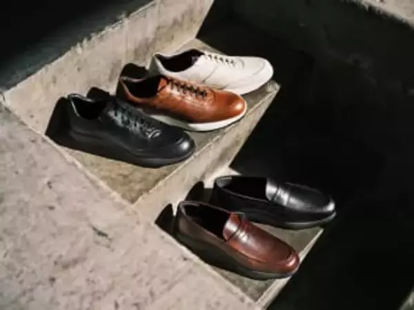 アシックス、スーツにも合うドレススニーカー「RUNWALK TRAD SNEAKER」