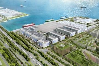 川崎・扇島に次世代冷凍冷蔵物流拠点　GX・DXや自動運転を導入