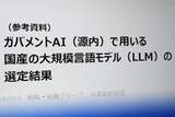 「デジタル庁、ガバメントAI用国産LLMを選定　tsuzumi 2やPLaMo 2.0など」の画像1