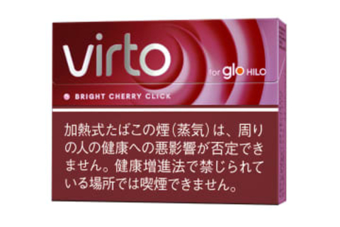 glo Hilo、ミックスレッドベリー風味の「ブライト・チェリー・クリック」