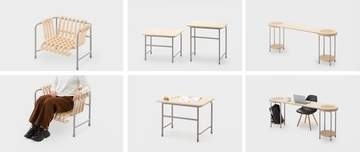 カインズ、コクヨデザインの"学校家具風"新シリーズ
