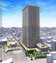 武蔵小山に地上145mのタワマン　三菱地所レジデンスと日興不動産が参画