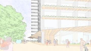 和歌山市駅前に住宅・商業・オフィスの複合施設