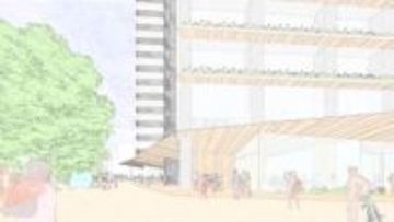 和歌山市駅前に住宅・商業・オフィスの複合施設