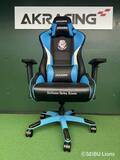 「AKRacing、西武ライオンズゲーミングチェア　"監督チェア"デザイン」の画像1