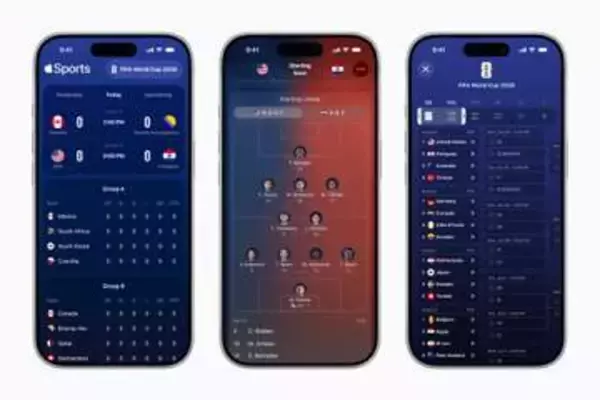アップル、日本でスポーツ速報アプリ「Apple Sports」開始
