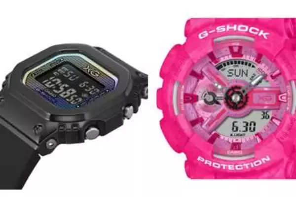 G-SHOCK、「XG」コラボモデル “多面的で唯一無二”