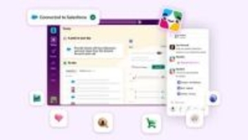 セールスフォース、Slackを全顧客に標準提供　Slackbotも連携