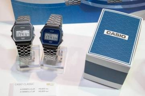 チープカシオ「A159」に縁起の良い“吉祥柄”