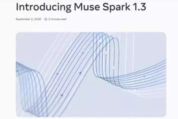 Metaも新AIモデル「Muse Spark 1.3」 1カ月で大幅強化し「Fable 5に匹敵」