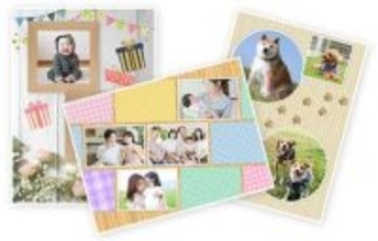 シャープのコンビニプリントに新機能　写真をシール機風にデコって印刷