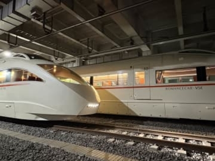 ロマンスカーミュージアムに「VSE(50000形)」展示　3月19日から