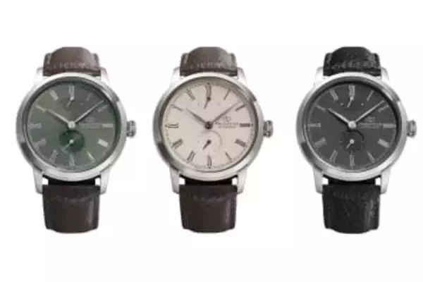 オリエントスター、シンプル・上質なスモールセコンドの新作