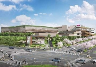 イオン、八王子IC至近に複合商業＋物流＋Green Beans Park　6月開業