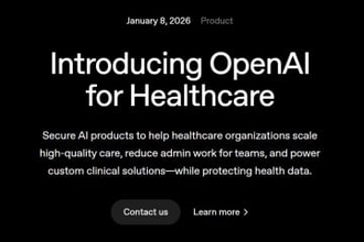 OpenAI、医療機関向けAIソリューション エビデンスある情報提供