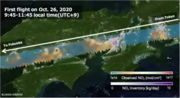 ANAとJAXA、旅客機の窓からCO2を高精度に自動観測する新技術