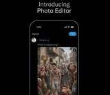 「Xに新機能「写真エディター」 モザイクやテキスト挿入・AI編集など」の画像1