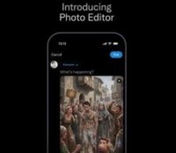 Xに新機能「写真エディター」 モザイクやテキスト挿入・AI編集など