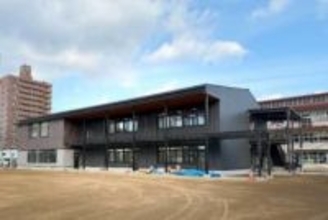 三井ホーム、木造の中学校校舎建設　柱や梁を見せる造り