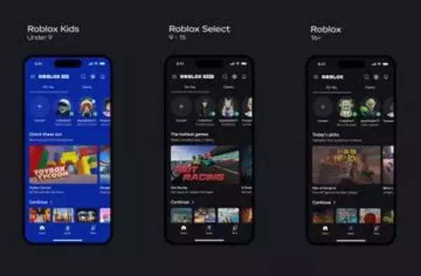 Roblox、年齢別アカウント開始　9歳未満と16歳未満の2区分