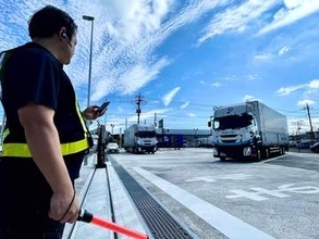 T2、自動運転トラックが一般道経由で拠点発着　スマホで発車指示も