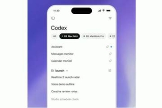 ChatGPTスマホアプリから「Codex」を操作可能に