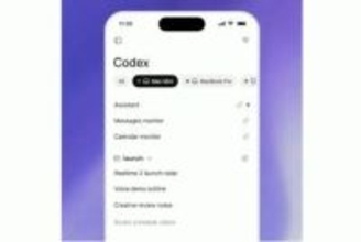 ChatGPTスマホアプリから「Codex」を操作可能に