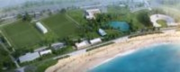 沖縄・21世紀の森公園に「あけみおてらす」　飲食店やマリンレジャー施設