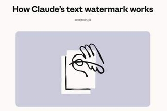 Claudeで生成した文章に「電子透かし」導入　編集しても残る