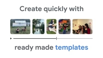 Google フォトに動画編集の新機能　テンプレートや音楽追加